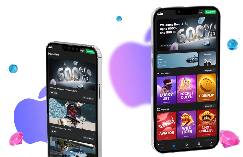 Download 1win India for iOS